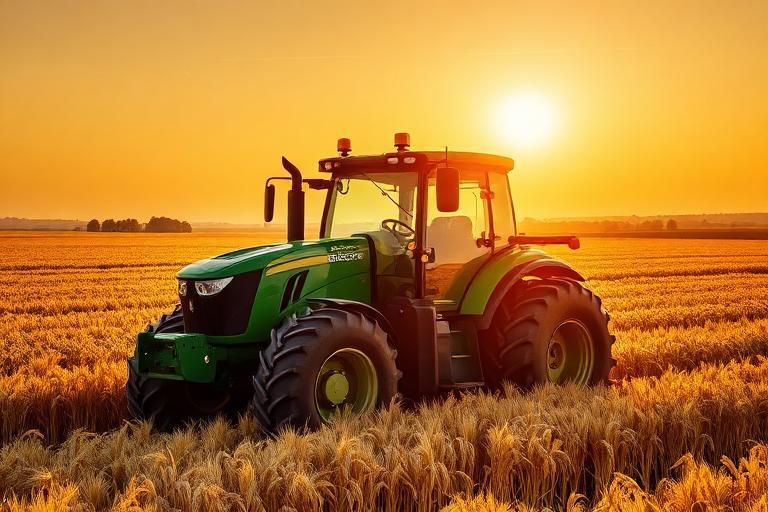 Agricultural machinery power transmission